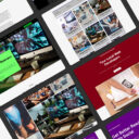 screenshots of various demo sites build with Agency Anchor