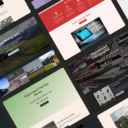 screenshots of various demo sites built with Portafoglio
